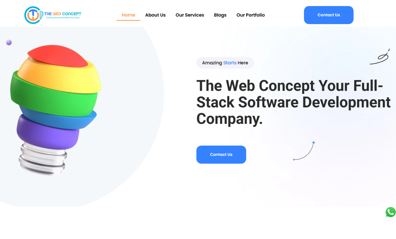 The Web Concept Website