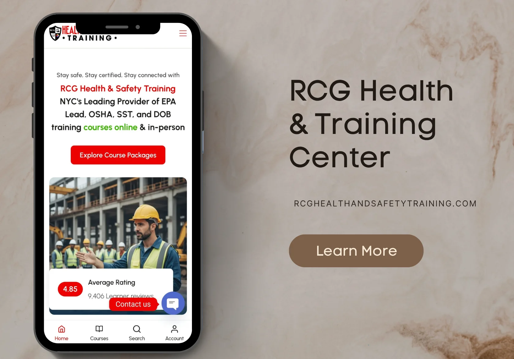 RCG Mobile View