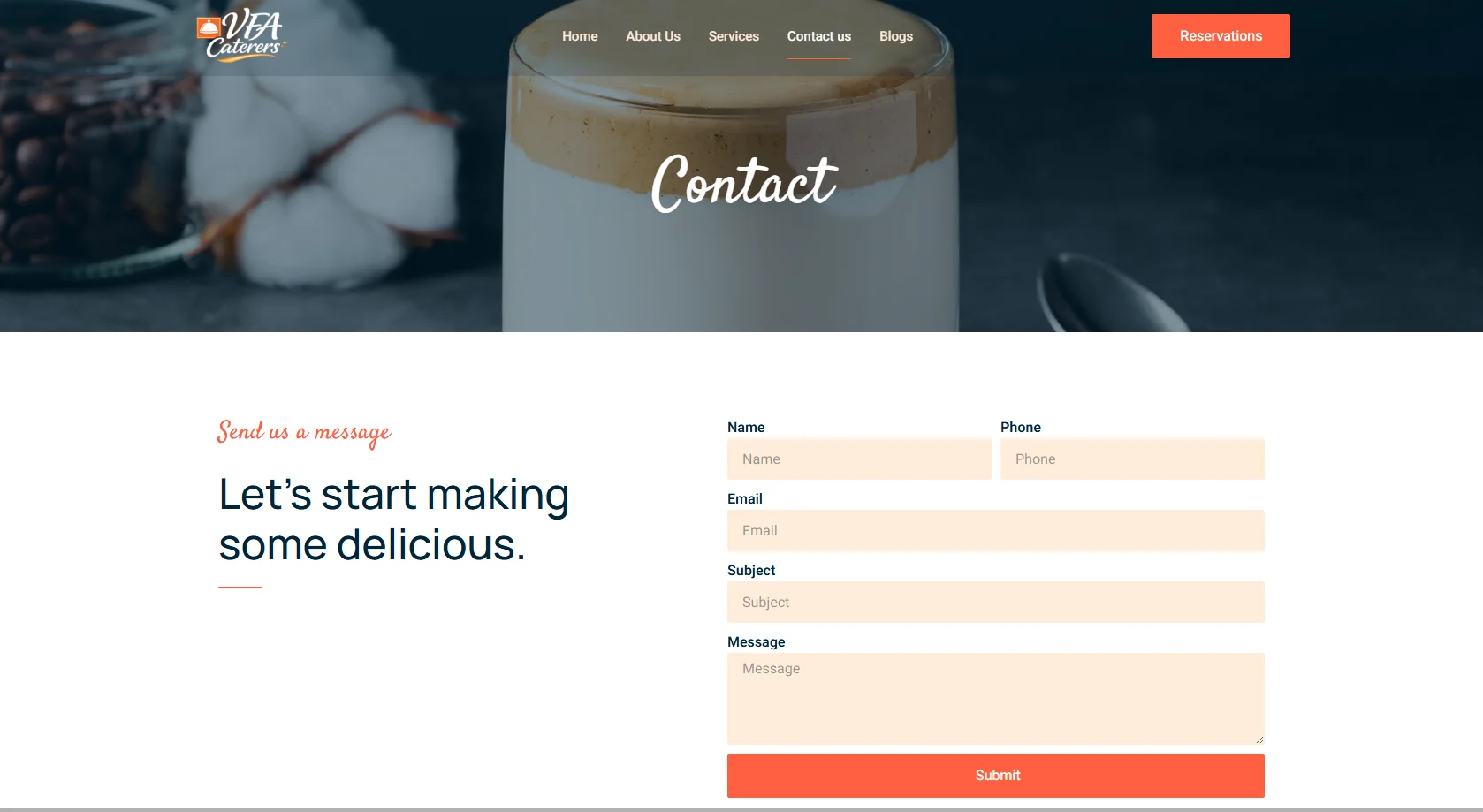 VFA Contact Page