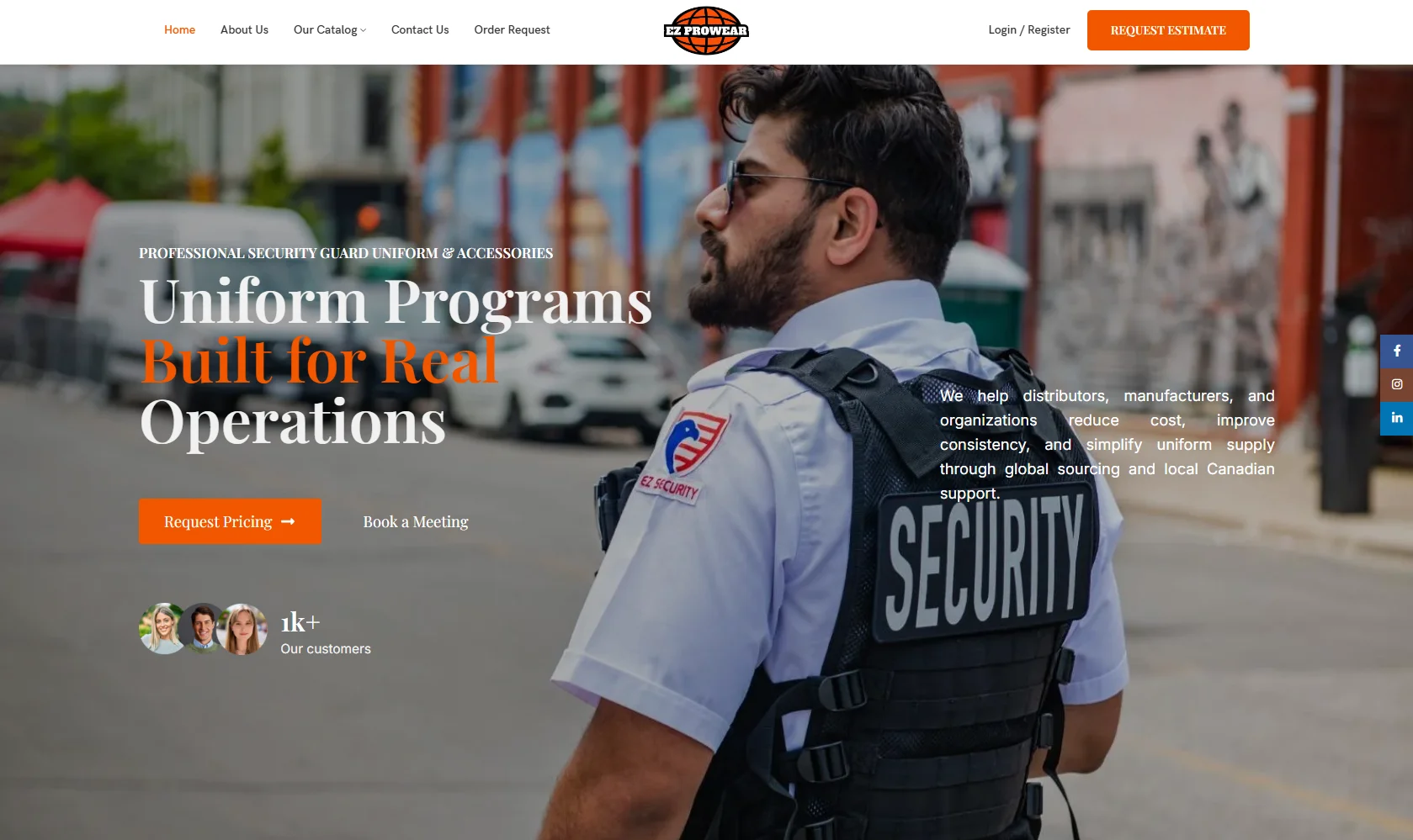 EZ ProWear Website