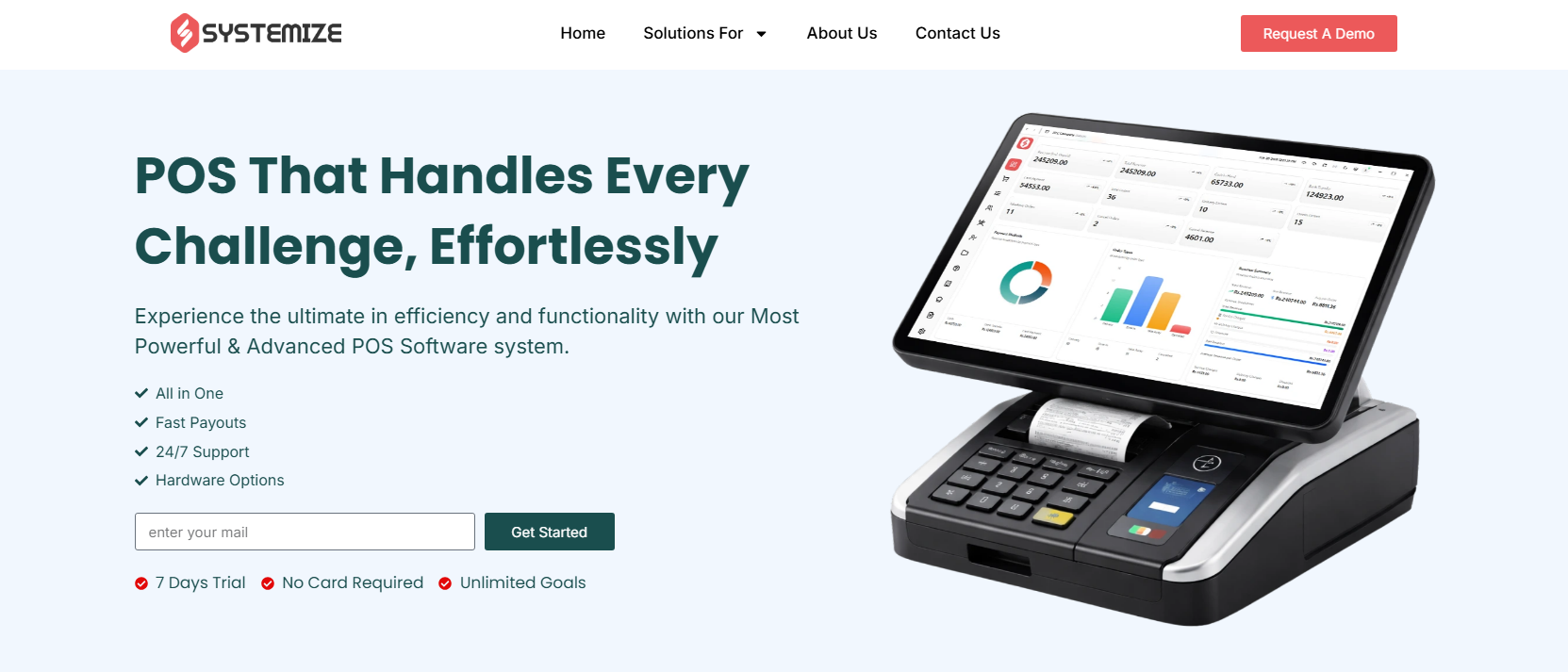 Systemize POS Website