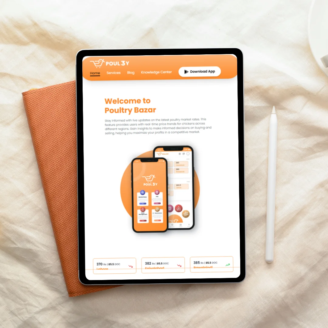 Poul3y.com Application Overview
